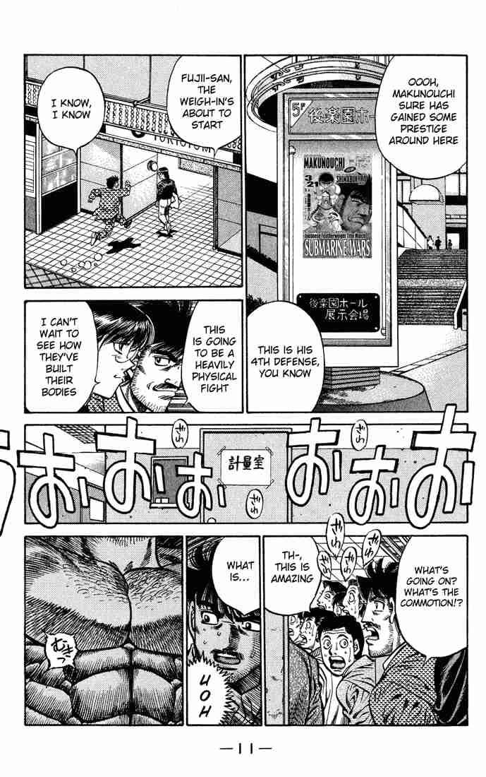 Hajime No Ippo Chapter 425 Page 11