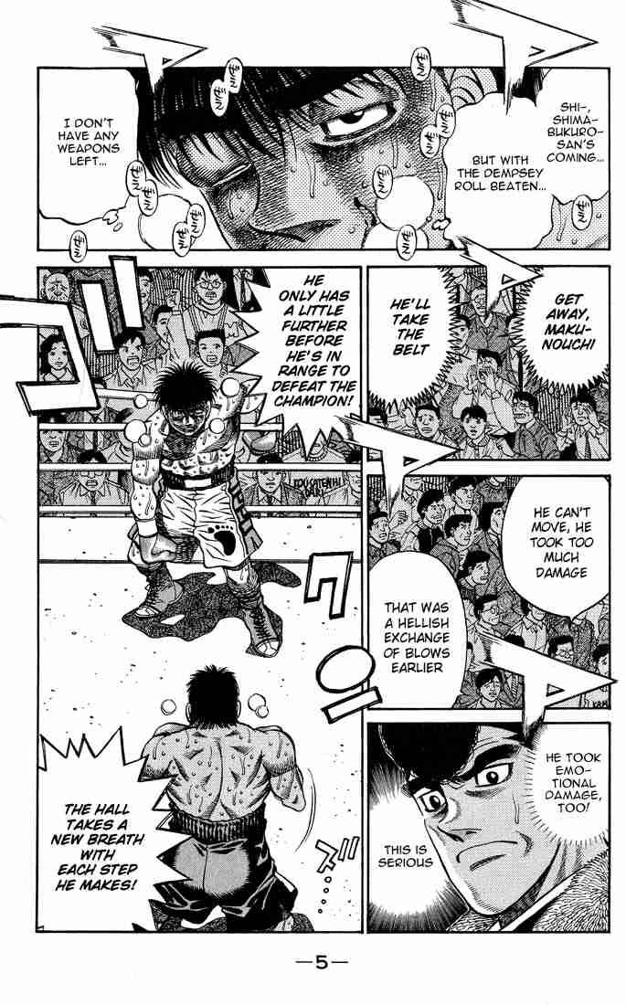 Hajime No Ippo Chapter 434 Page 6