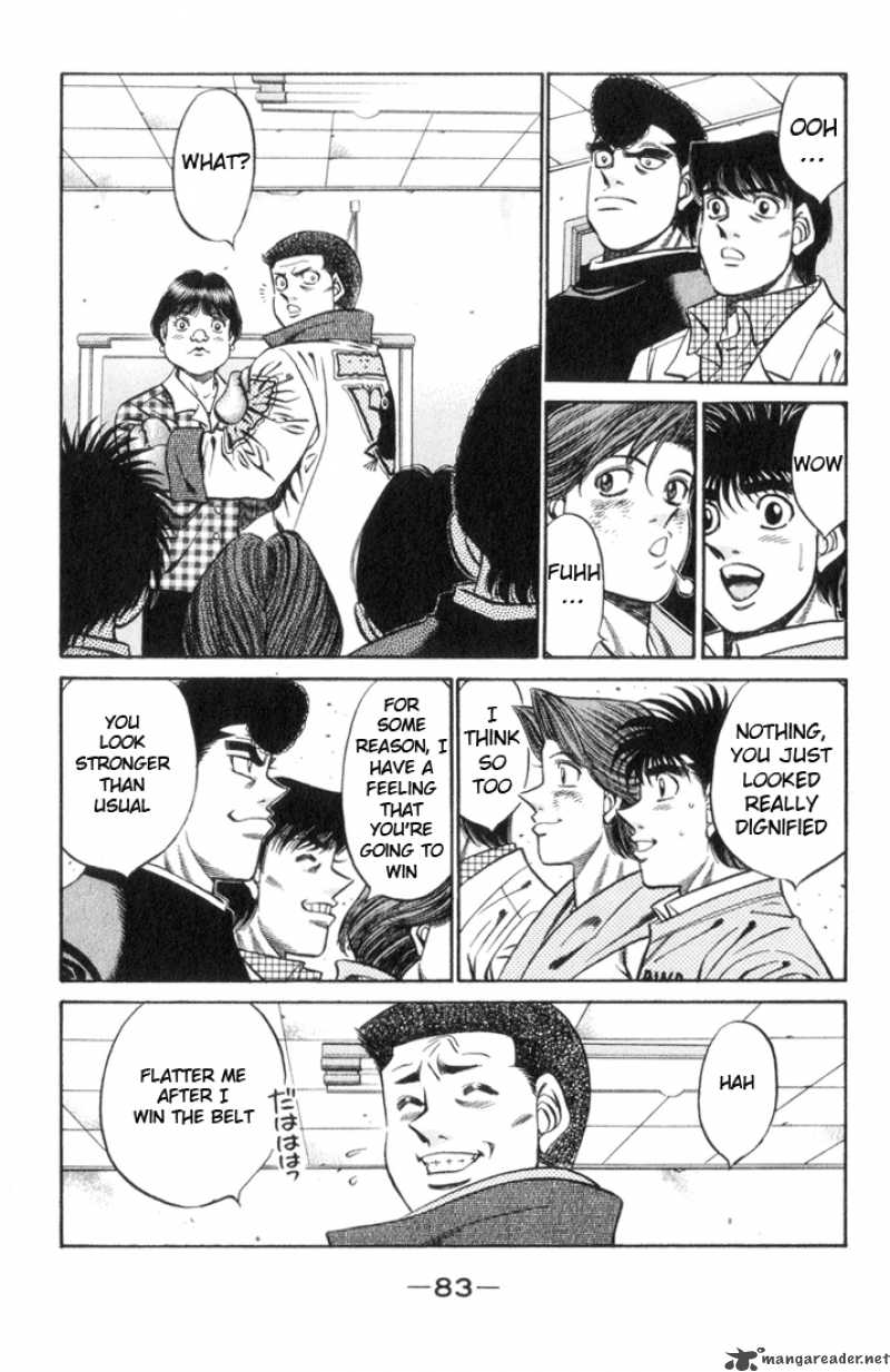 Hajime No Ippo Chapter 447 Page 5