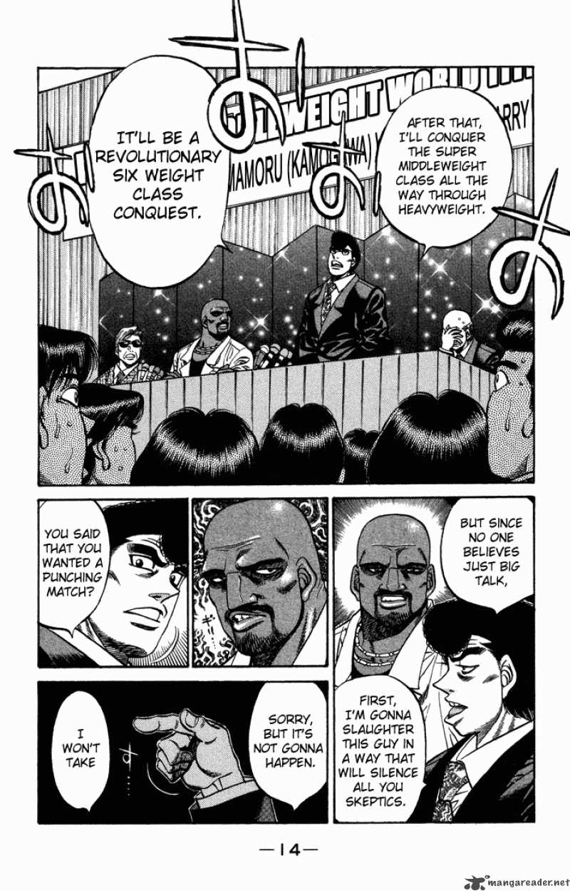 Hajime No Ippo Chapter 463 Page 12