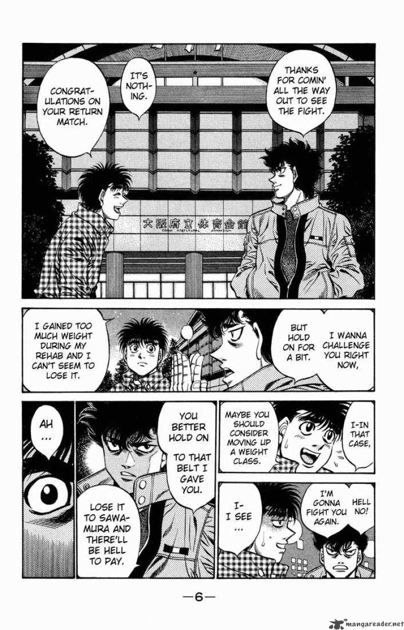 Hajime No Ippo Chapter 463 Page 4