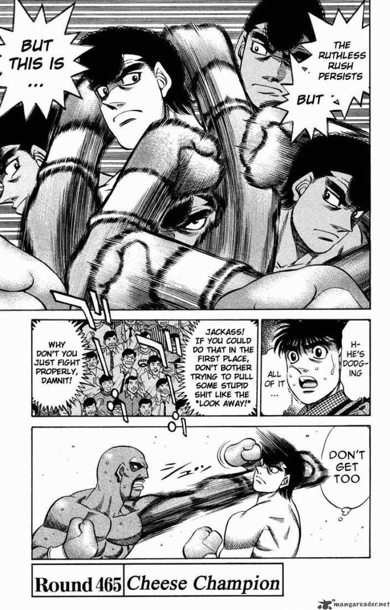 Hajime No Ippo Chapter 465 Page 1