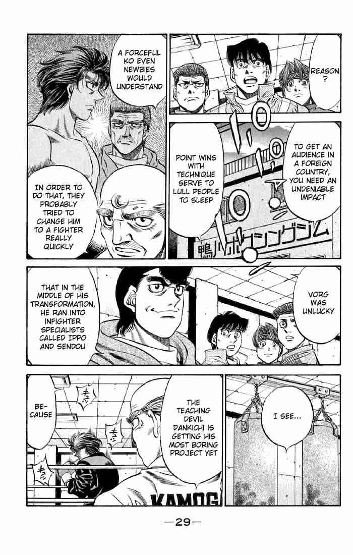 Hajime No Ippo Chapter 474 Page 4