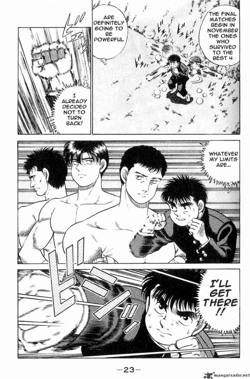 Hajime No Ippo Chapter 52 Page 22