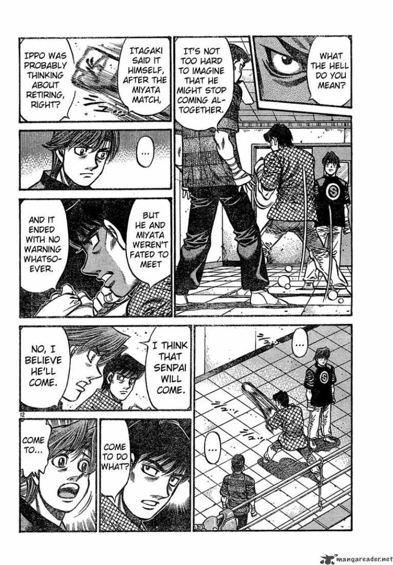 Hajime No Ippo Chapter 724 Page 12