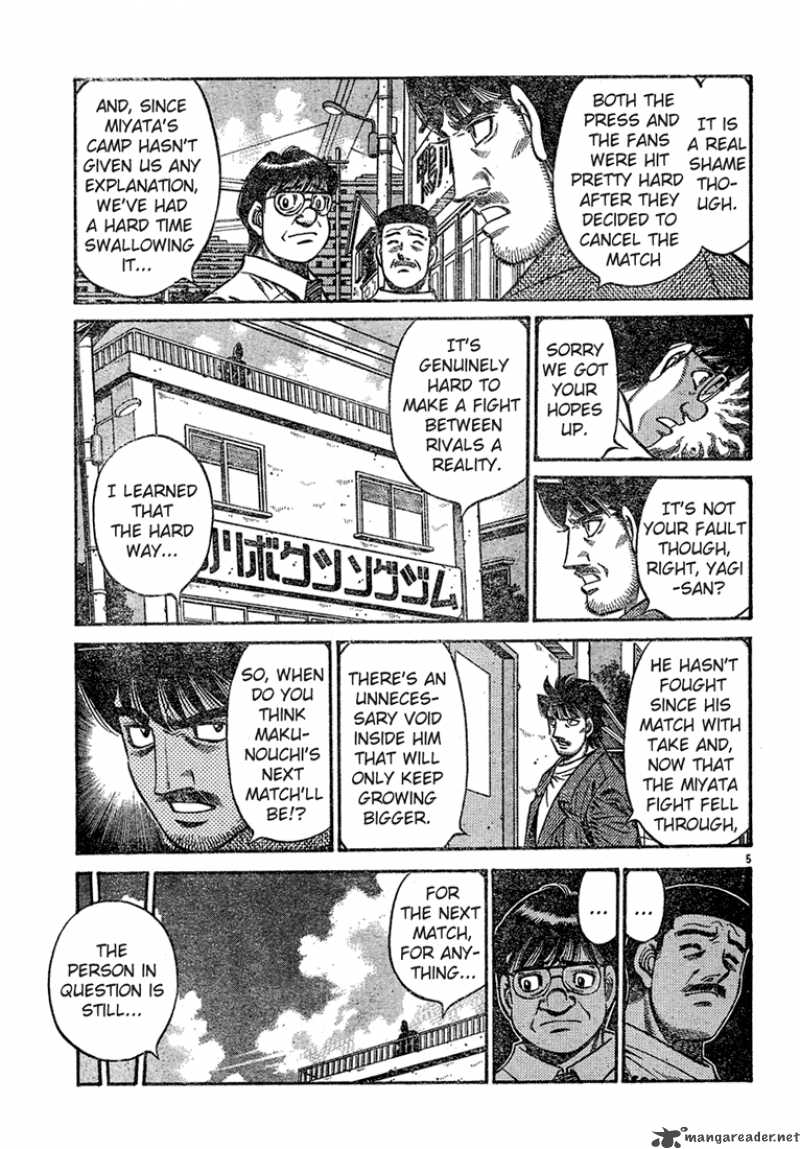 Hajime No Ippo Chapter 724 Page 5