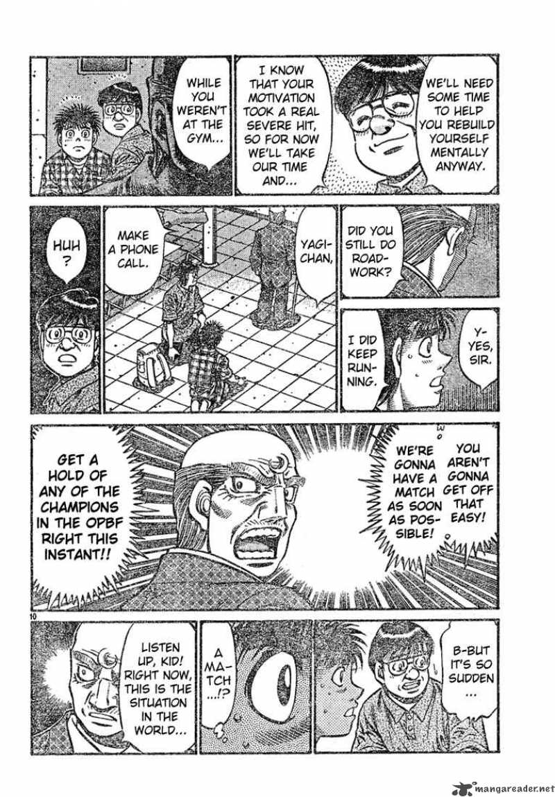 Hajime No Ippo Chapter 726 Page 10