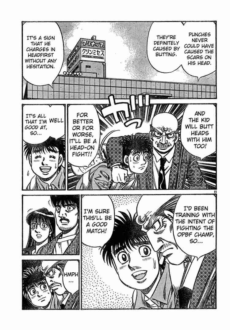 Hajime No Ippo Chapter 728 Page 11