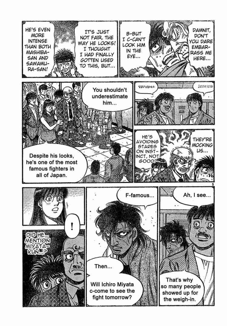 Hajime No Ippo Chapter 728 Page 5