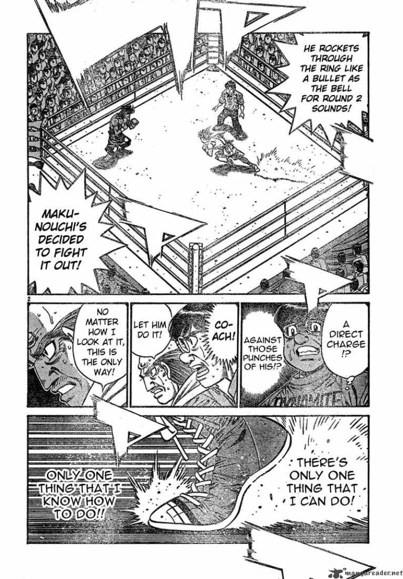 Hajime No Ippo Chapter 733 Page 2