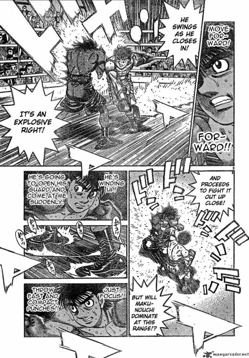 Hajime No Ippo Chapter 733 Page 3