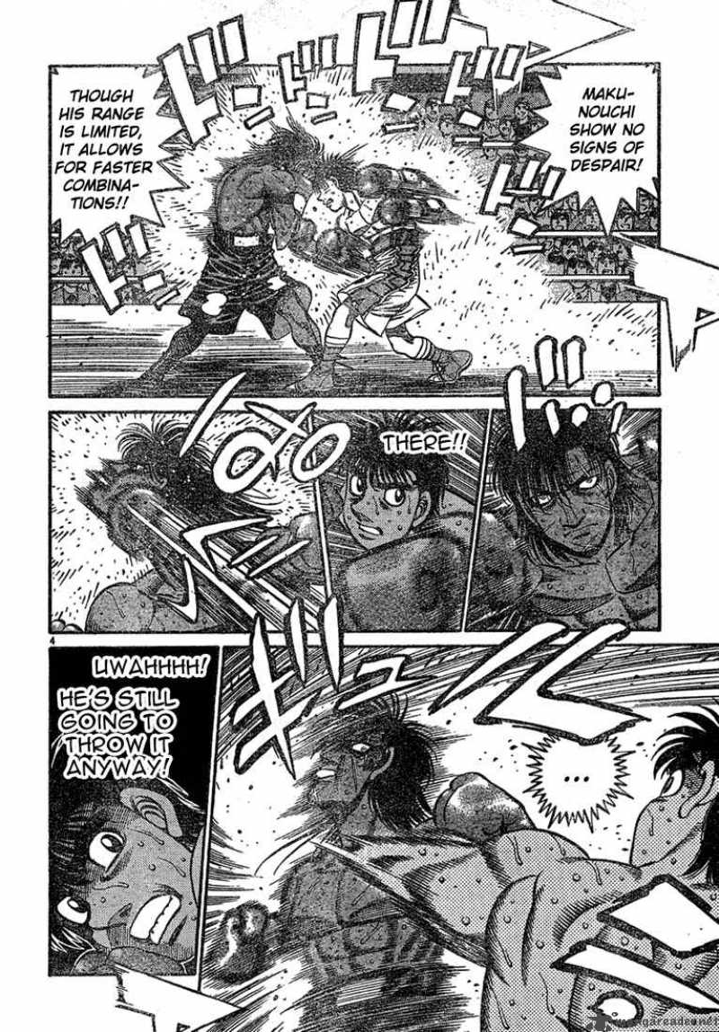 Hajime No Ippo Chapter 733 Page 4