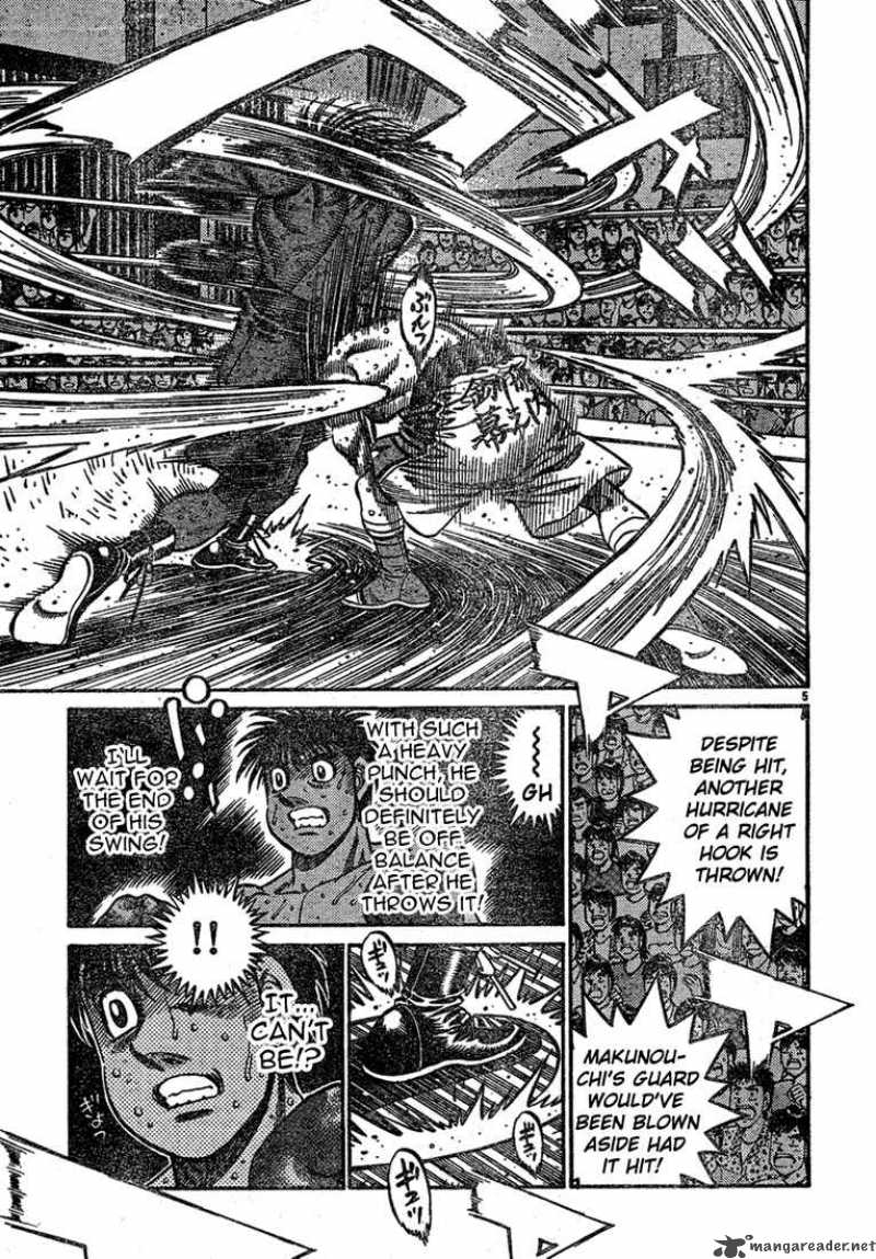 Hajime No Ippo Chapter 733 Page 5