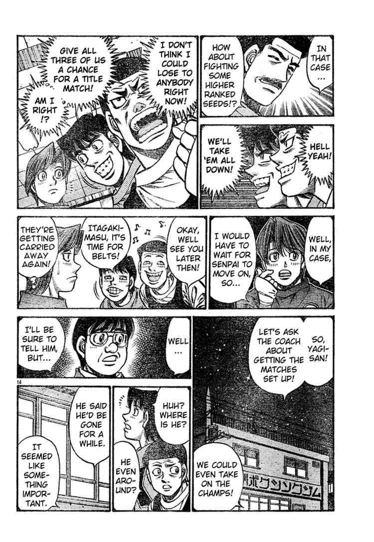 Hajime No Ippo Chapter 745 Page 14