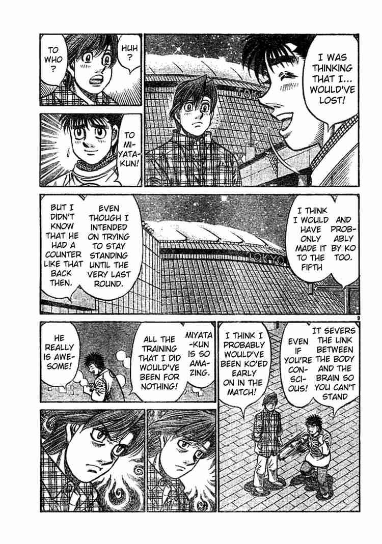 Hajime No Ippo Chapter 750 Page 9