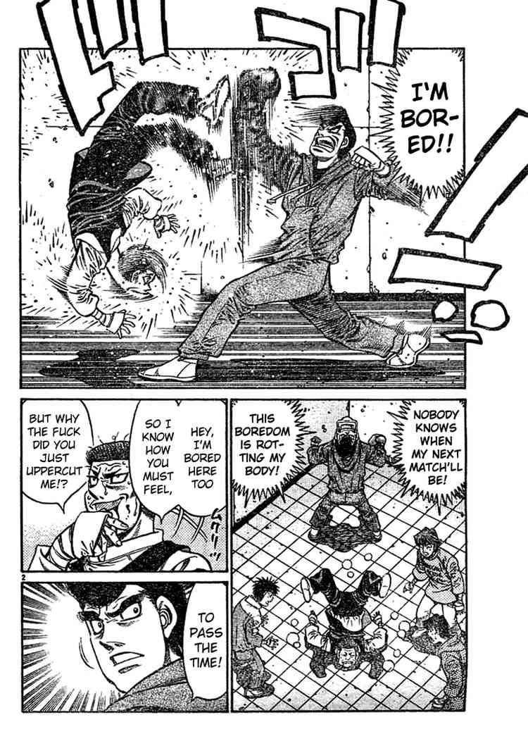 Hajime No Ippo Chapter 758 Page 2