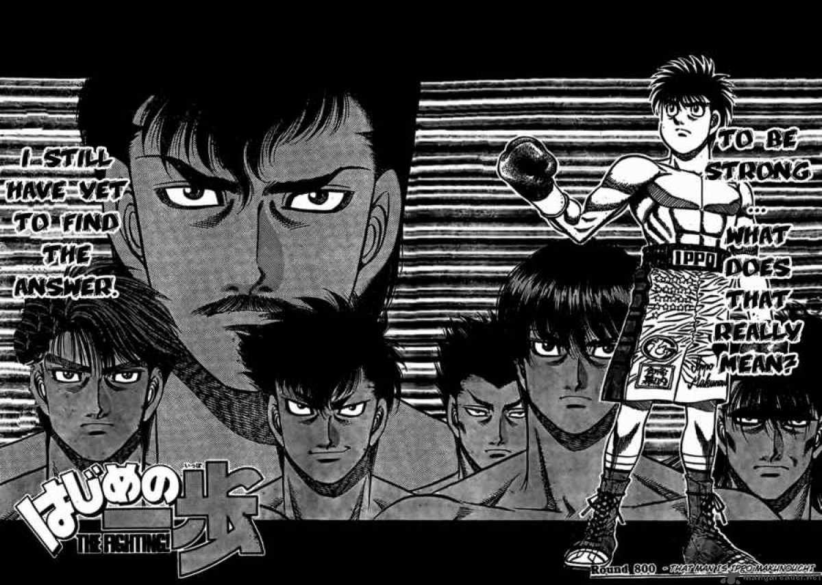 Hajime No Ippo Chapter 800 Page 2