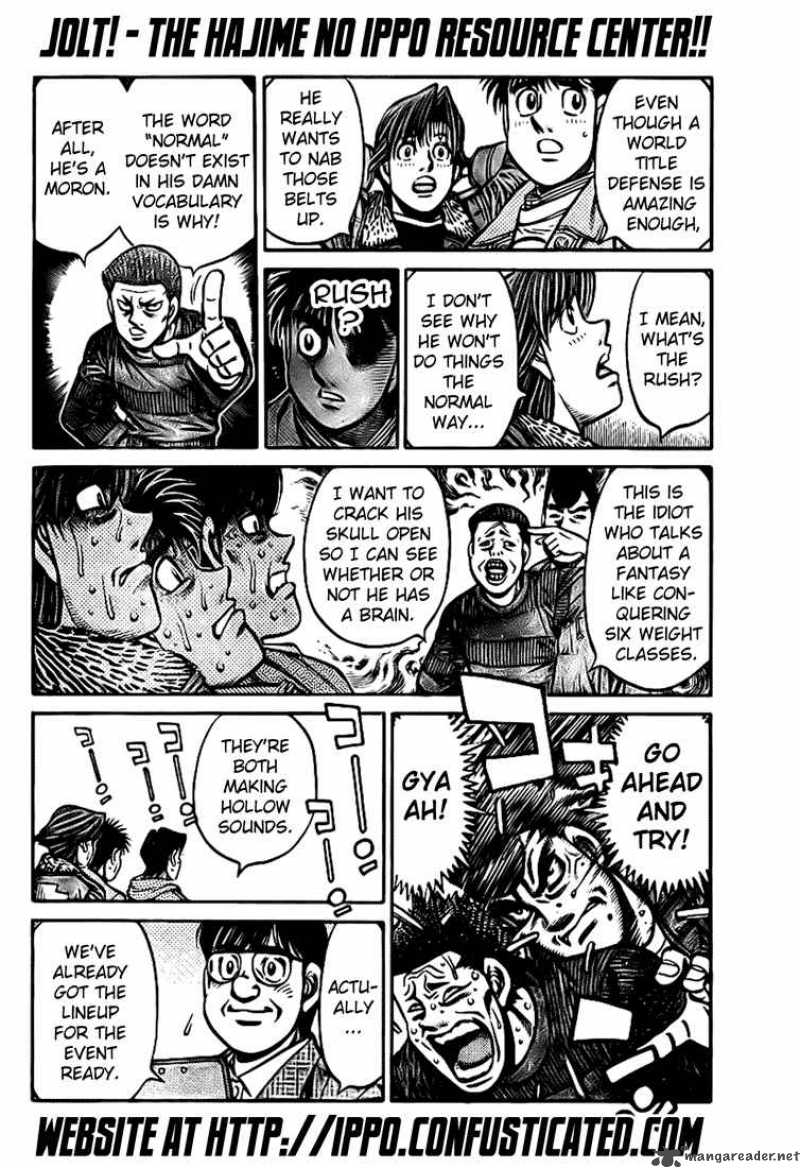 Hajime No Ippo Chapter 803 Page 12