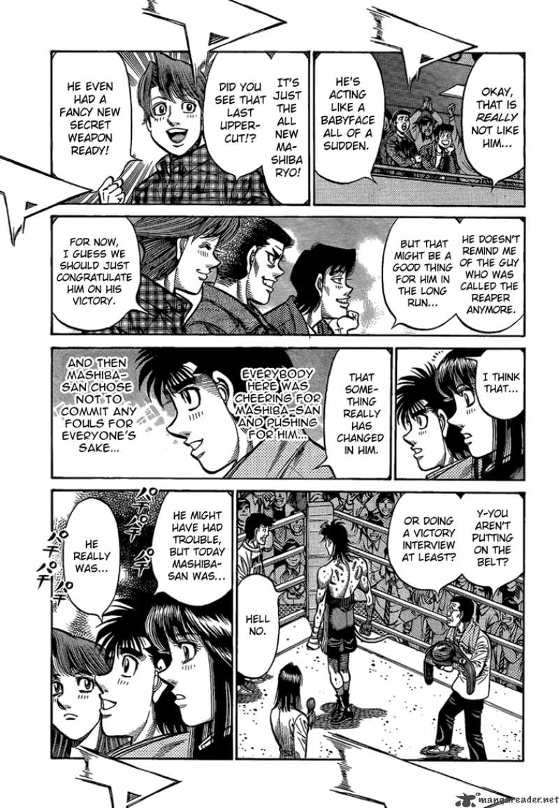 Hajime No Ippo Chapter 855 Page 17