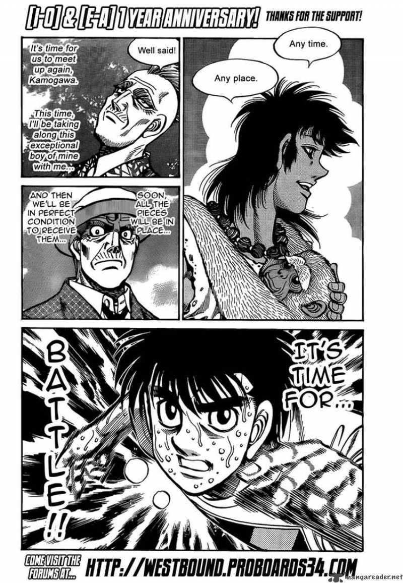 Hajime No Ippo Chapter 860 Page 18