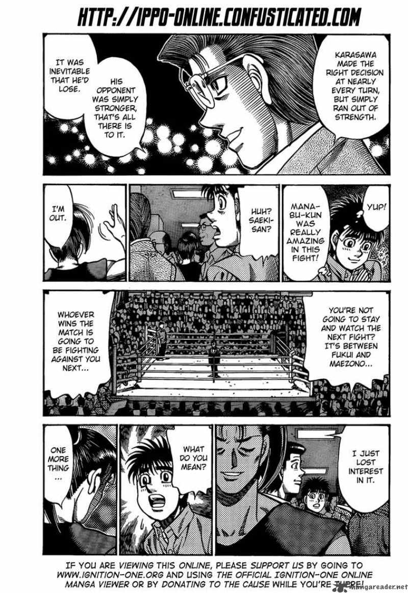 Hajime No Ippo Chapter 911 Page 3