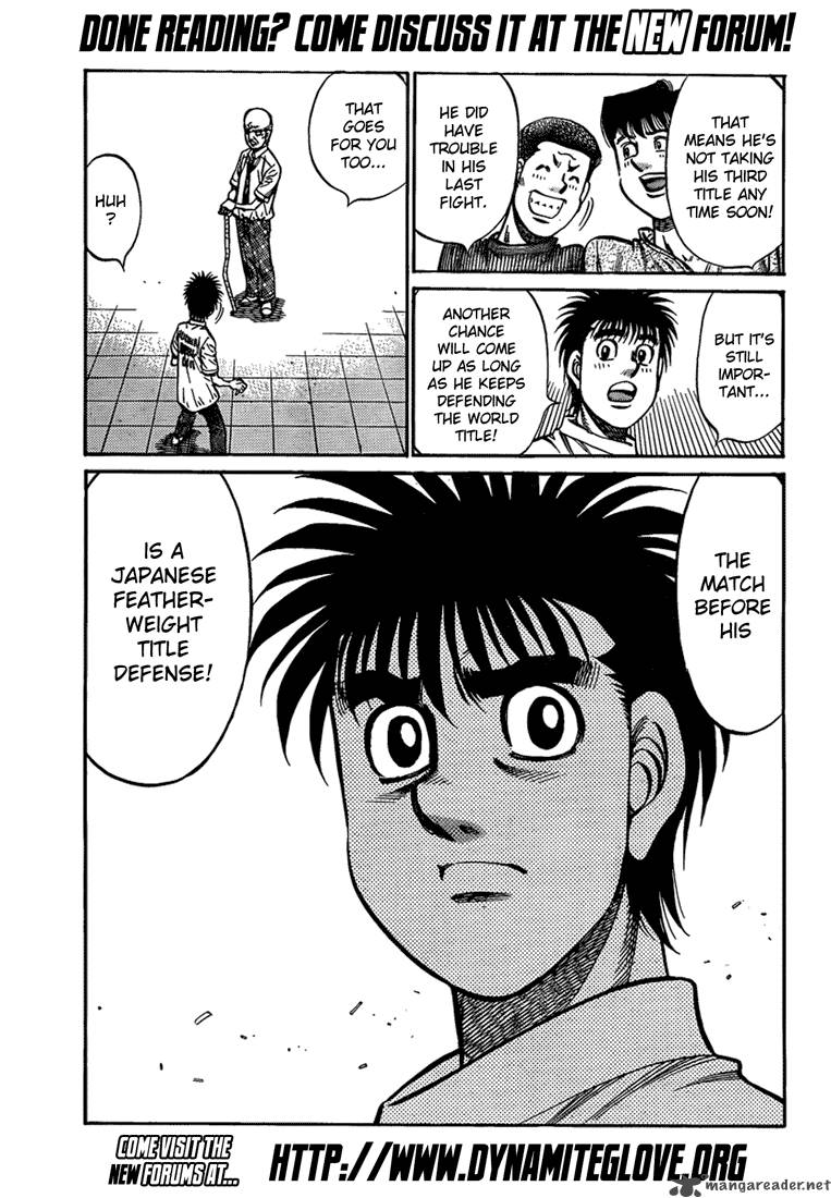 Hajime No Ippo Chapter 915 Page 17