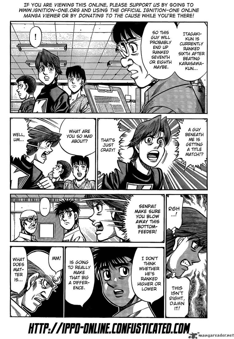 Hajime No Ippo Chapter 916 Page 4