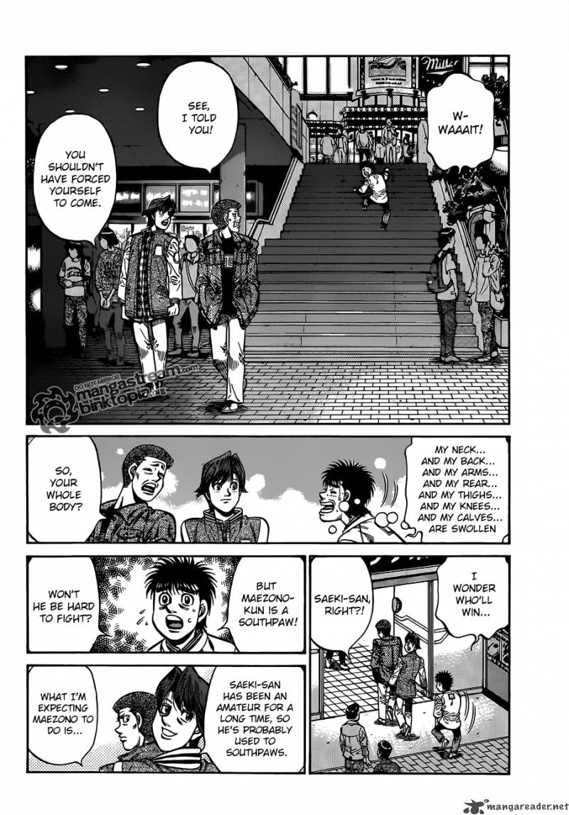 Hajime No Ippo Chapter 918 Page 8