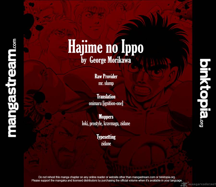 Hajime No Ippo Chapter 921 Page 19