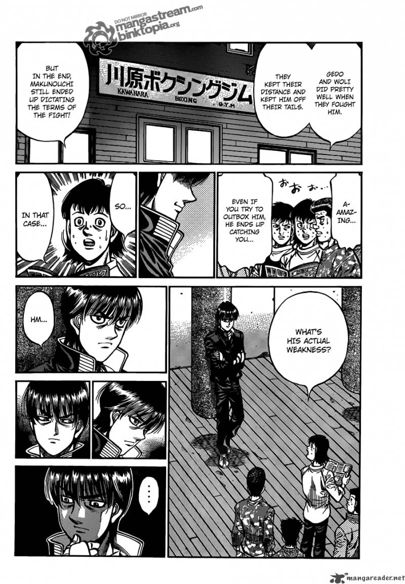 Hajime No Ippo Chapter 922 Page 4