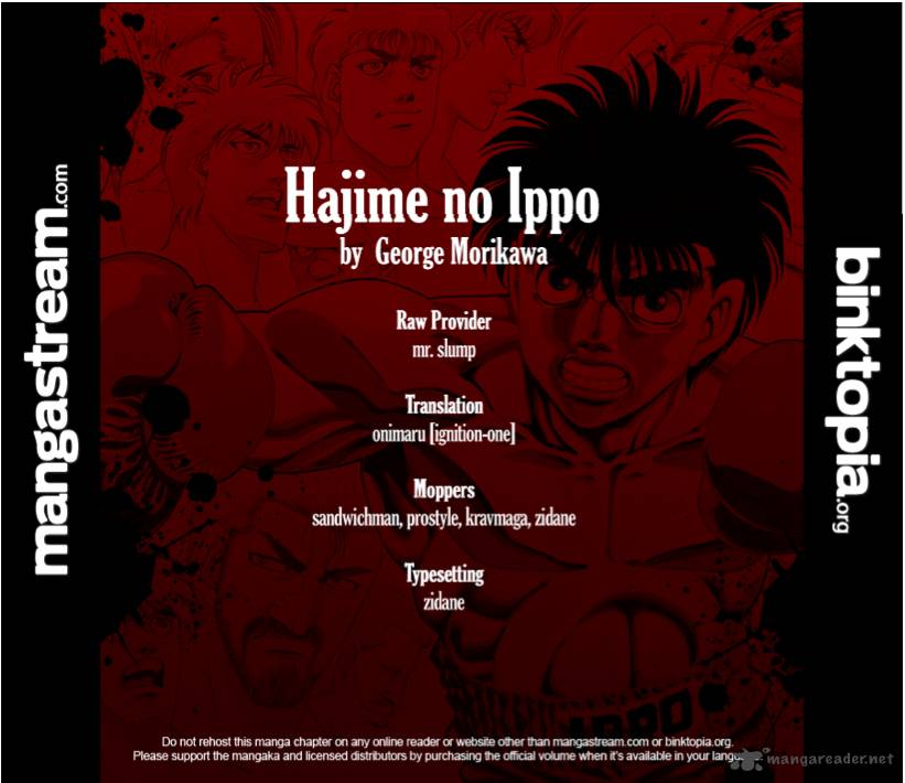 Hajime No Ippo Chapter 927 Page 19