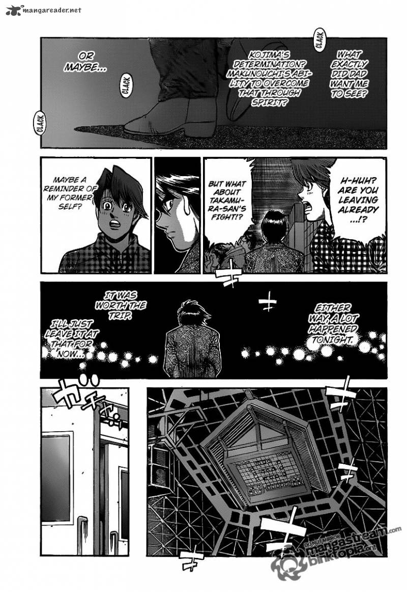 Hajime No Ippo Chapter 940 Page 8