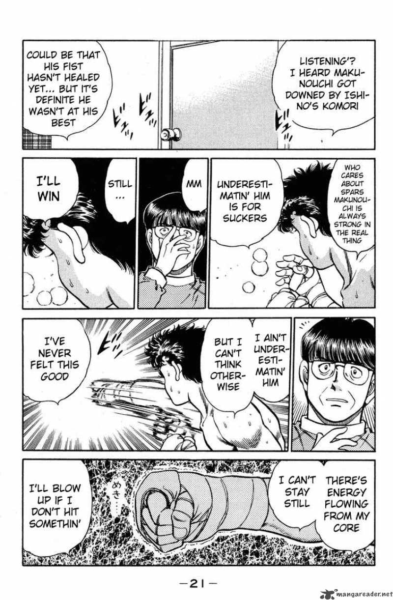 Hajime No Ippo Chapter 97 Page 20