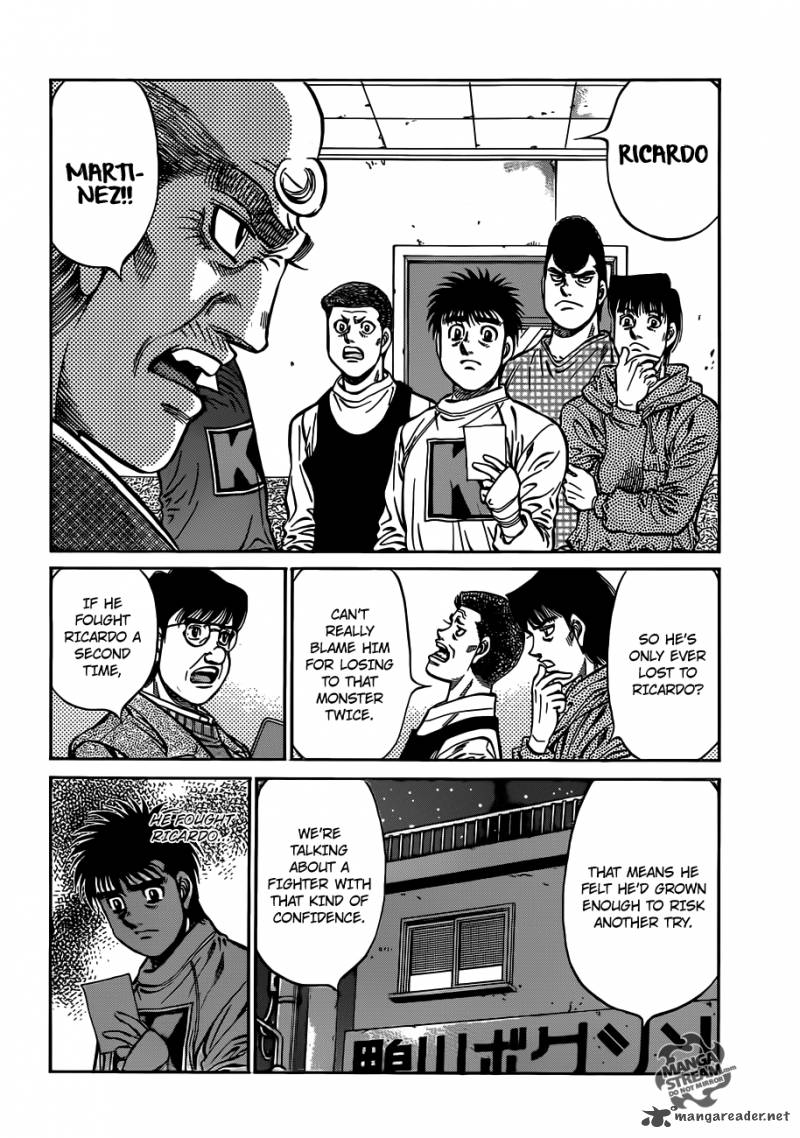 Hajime No Ippo Chapter 981 Page 9