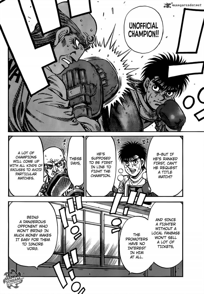 Hajime No Ippo Chapter 982 Page 8