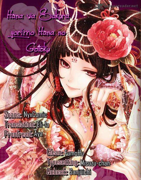 Hana Wa Sakura Yori Mo Hana No Gotoku Chapter 2 Page 1