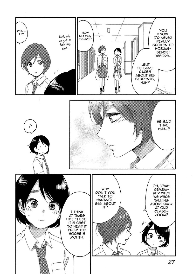 Hananoi Kun To Koi No Yamai Chapter 25 Page 28