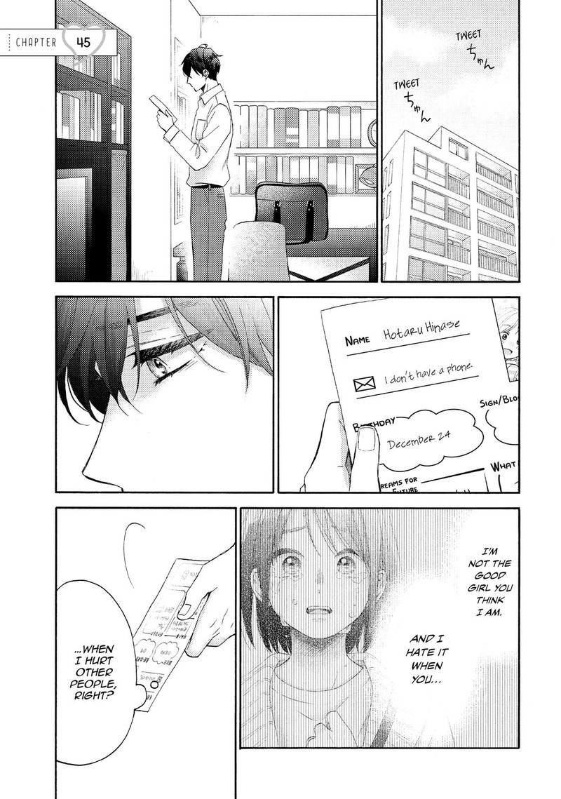 Hananoi Kun To Koi No Yamai Chapter 45 Page 1