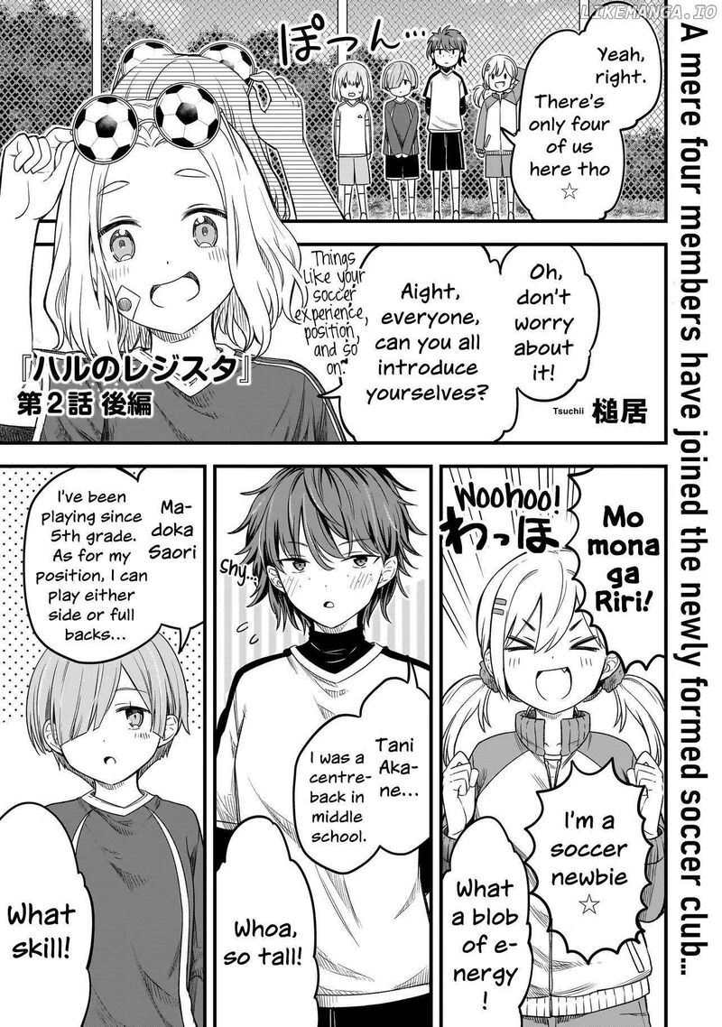 Haru No Regista Chapter 2b Page 1