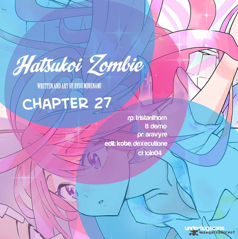 Hatsukoi Zombie Chapter 27 Page 1