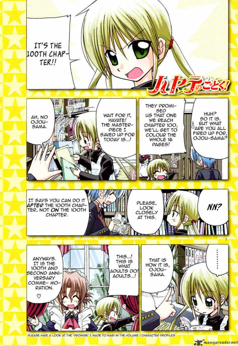 Hayate The Combat Butler Chapter 100 Page 2