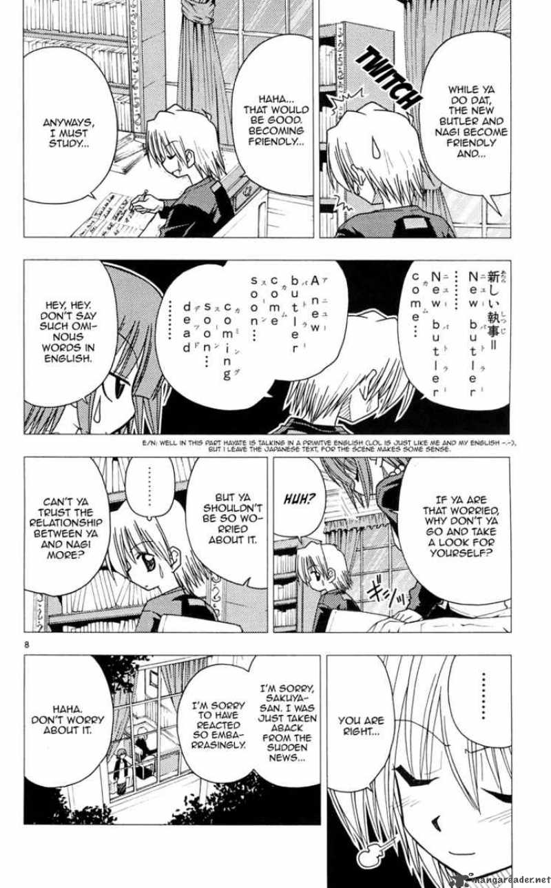 Hayate The Combat Butler Chapter 102 Page 8