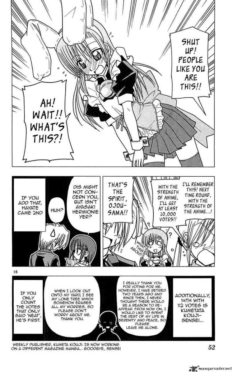 Hayate The Combat Butler Chapter 110 Page 17