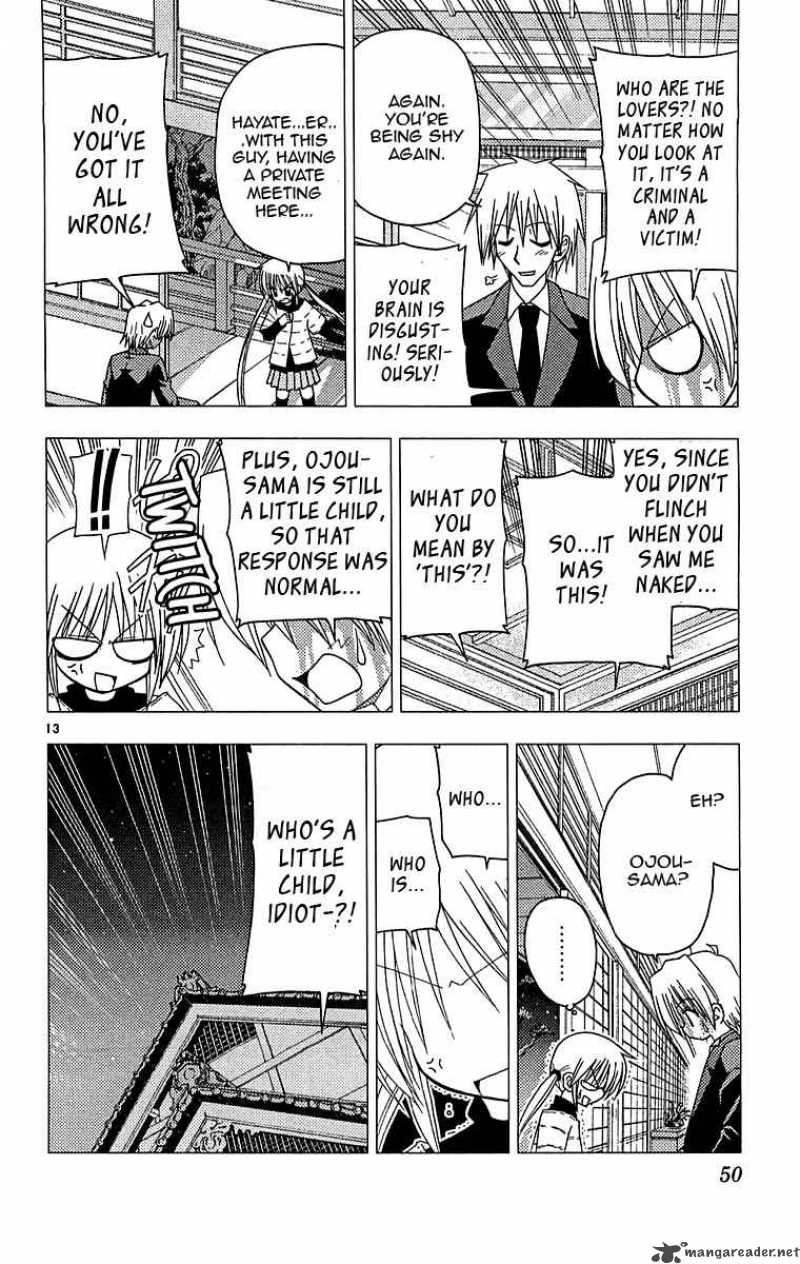 Hayate The Combat Butler Chapter 121 Page 13