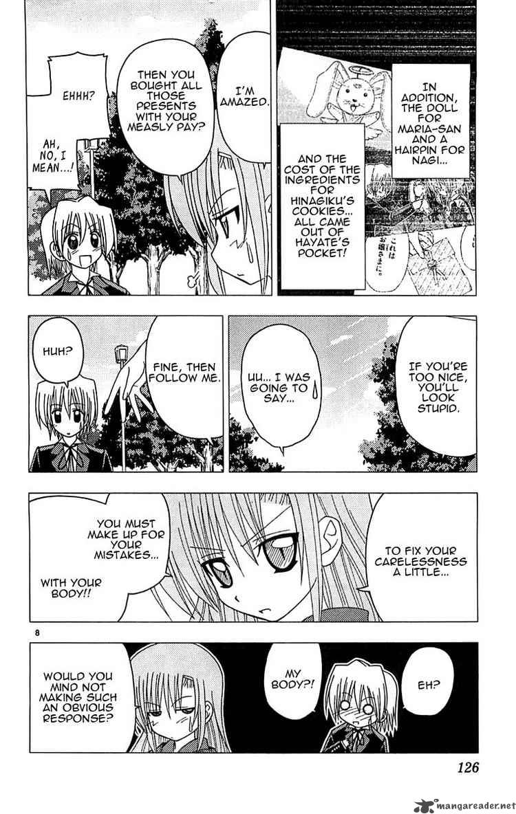 Hayate The Combat Butler Chapter 126 Page 8