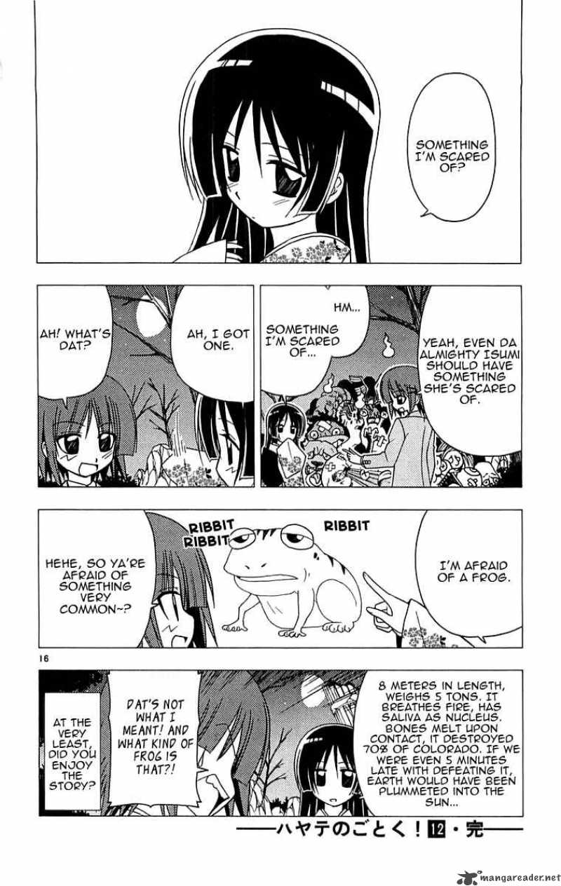 Hayate The Combat Butler Chapter 129 Page 16