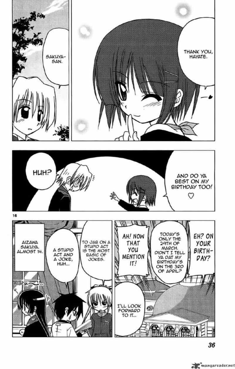 Hayate The Combat Butler Chapter 131 Page 16
