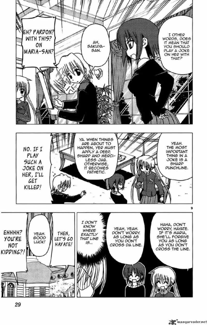 Hayate The Combat Butler Chapter 131 Page 9