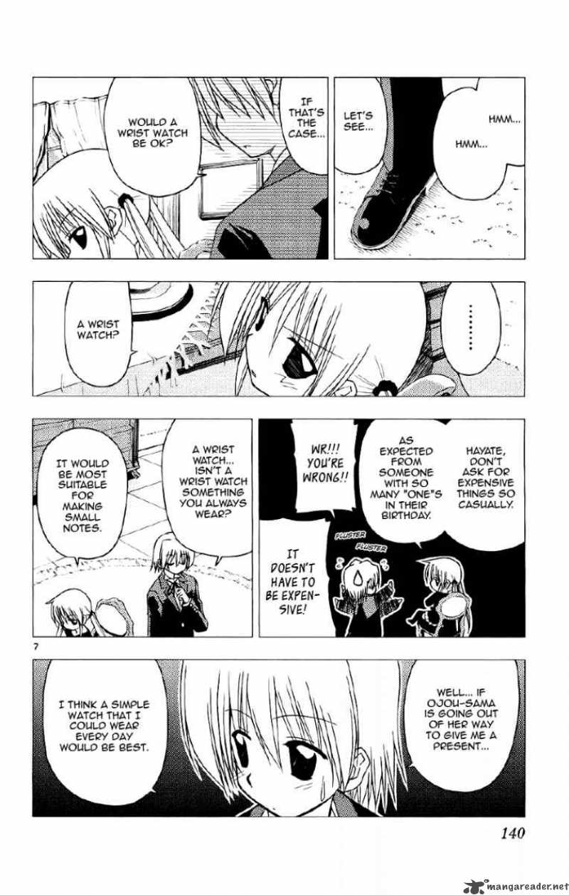 Hayate The Combat Butler Chapter 138 Page 7