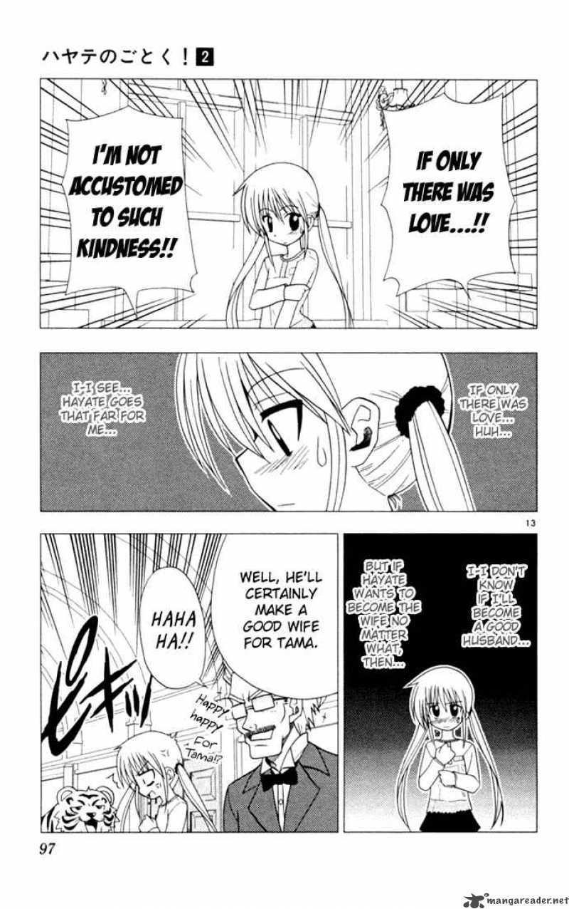 Hayate The Combat Butler Chapter 15 Page 13